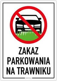 zakaz-parkowania-na-trawniku-tabliczka-a4