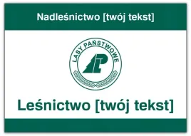 nadlesnictwo-tabliczka-twoj-tekst-a4