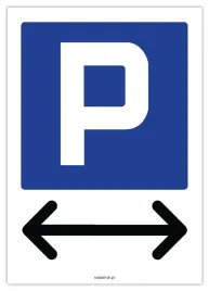parking-strzalki-lewo-prawo-tabliczka-pcw