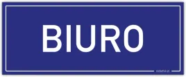 biuro-tabliczka-pcw-granatowa-25x10cm