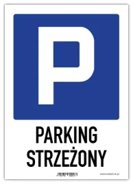 parking-strzezony-tabliczka-pcw