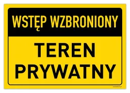 teren-prywatny-tabliczka-30x21cm