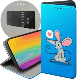 etui-z-klapka-do-xiaomi-poco-x7-pro-5g-wzory-myszka-mouse-mini-futeral-case