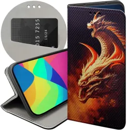etui-z-klapka-do-xiaomi-poco-x7-pro-5g-wzory-smoki-dragon-taniec-smokow