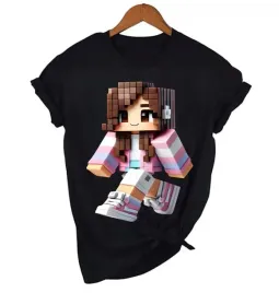 t-shirt-dziewczynka-koszulka-prezent-minecraft-134-140-przod-w713