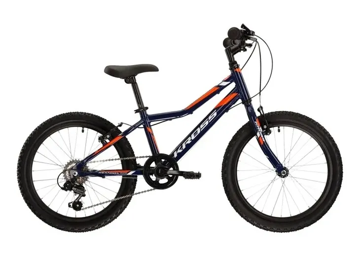 Rower dziecięcy 20" KROSS Hexagon MINI 1.0 granatowy - biały R22