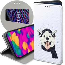 etui-z-klapka-do-xiaomi-poco-x7-pro-5g-wzory-husky-psy-pieski-futeral-case