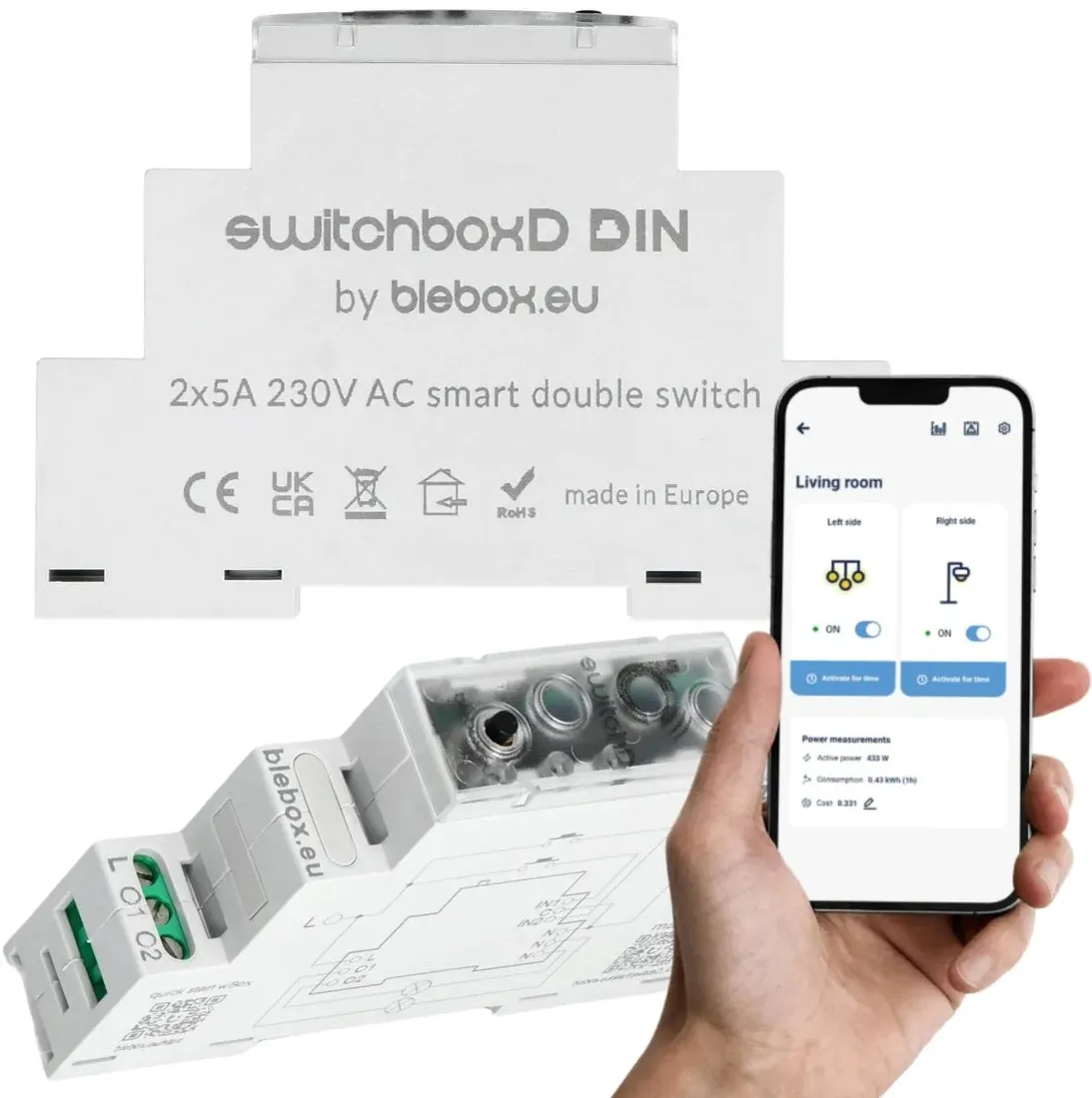 modul-przekaznikowy-switchboxd-din-blebox-stan-nowy
