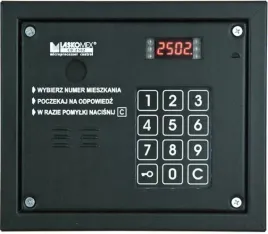 laskomex-cp-2503r-czarna-panel-audio-z-czytnikiem-kluczy-rfid