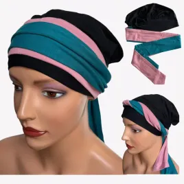turban-damski-trojkolorowy-lara-gladka-chusta-na-glowe-bambus-mily-w-dotyku
