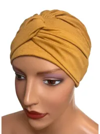 miodowy-turban-sara-czapka-marszczona-bez-wzoru-takze-po-chemioterapii
