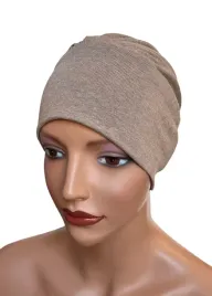 turban-jasmina-jasny-braz-gotowa-czapka-marszczona-takze-po-chemioterapii