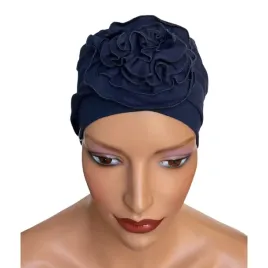 granatowy-turban-damski-dalia-z-bawelny-po-chemii-uniwersalny-rozmiar