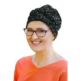 turban-kama-czarna-z-siateczka-z-drobinkami-srebra-takze-po-chemioterapii