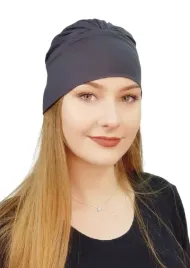 turban-jasmina-antracyt-czapka-marszczona-bez-wzoru-takze-po-chemioterapii