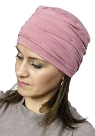 turban-iryda-z-bambusa-pudrowy-roz-czapka-podwojna-takze-po-chemioterapii