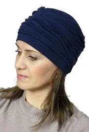turban-iryda-z-bambusa-granat-czapka-udrapowana-takze-po-chemioterapii