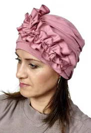 rozowy-turban-malwina-z-bambusa-podwojna-czapka-rowniez-po-chemioterapii
