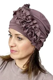 turban-malwina-bambus-odcien-brazu-podwojna-czapka-takze-po-chemioterapii