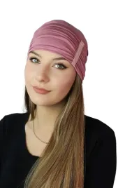turban-mona-roz-czapka-marszczona-z-bambusa-bez-wzoru-dla-kazdej-kobiety