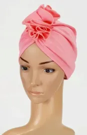 turban-luba-w-kolorze-lososiowym-czapka-bez-wzoru-takze-po-chemioterapii