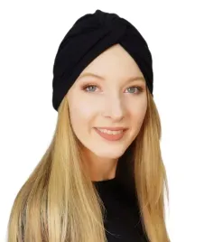 czarny-turban-damski-twist-czapka-flora-05-onkologiczna-mila-w-dotyku