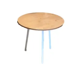 stolik-kawowy-dab-lancelot-60cm-3-biale-nozki