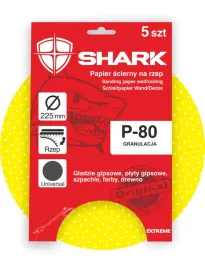 papier-scierny-shark-na-rzep-225mm-pasuje-do-flex-mirka-festool-p80-5szt