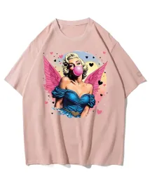 koszulka-oversize-anielska-marilyn-monroe-piekna-kobieta-rozowy-xxl