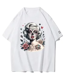 koszulka-oversize-kobieta-z-tatuazem-marilyn-monroe-bialy-4xl