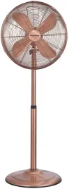 wentylator-podlogowy-klausberg-okragla-podstawa-zolty-zloty