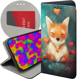 etui-z-klapka-do-oppo-a16-a16s-a54s-wzory-liski-lisy-fox-futeral-case