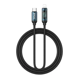 bwoo-kabel-pleciony-usb-c-apple-lightning-1m-27w-z-podswietleniem-czarny