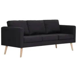 3-osobowa-sofa-tapicerowana-tkanina-czarna