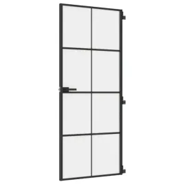 drzwi-wewnetrzne-czarne-83x2015-cm-szklo-i-aluminium