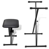 statyw-pod-keyboard-regulowany-z-taboretem-stan-nowy