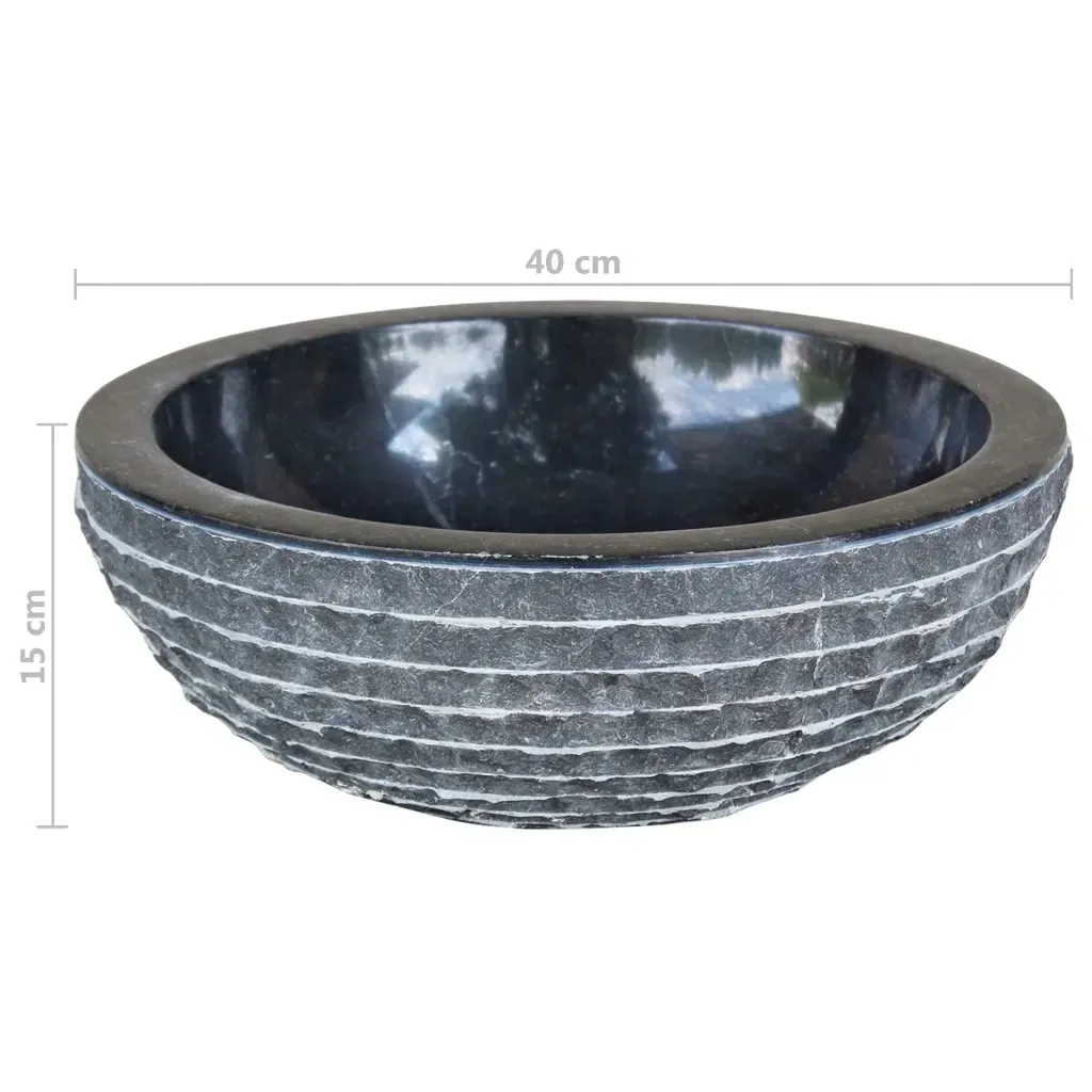 umywalka-marmurowa-40-cm-czarny-stan-nowy