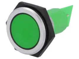 kontrolka-led-plaska-zielony-24-28vdc-fi-302mm-ip67-mosiadz