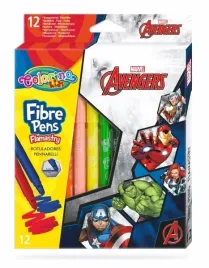 colorino-disney-flamastry-pisaki-szkolne-12-kolorow-avengers