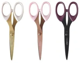 interdruk-poreczne-nozyczki-biurowe-szkolne-satin-gold-16-cm
