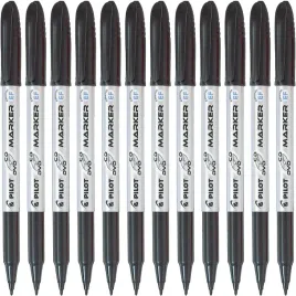 pilot-marker-do-cd-dvd-dwustronny-permanentny-czarny-12-sztuk-paczka