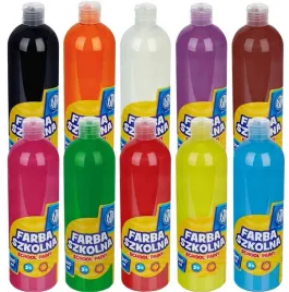 astra-10x-farba-szkolna-plakatowa-500-ml-butelka-zestaw-10-kolorow