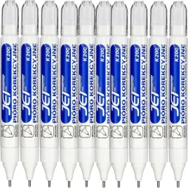 kamet-korektor-w-pisaku-jet-8ml-szybkoschnacy-zestaw-10-sztuk