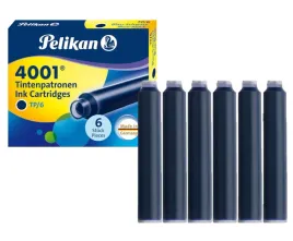pelikan-naboje-krotkie-niebiesko-czarne-6-sztuk