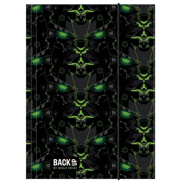 BACKUP TECZKA SZKOLNA NA RYSUNKI Z GUMKĄ A4 MONSTER