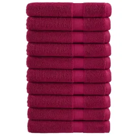 reczniki-premium-solund-10-szt-bordowe-100x200