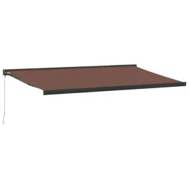 recznie-zwijana-markiza-brazowa-500x300-cm