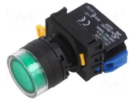 yw1l-mf2e10qm3g-przelacznik-przyciskany-22mm-poz-stab-1-no-zielony-led-ip65
