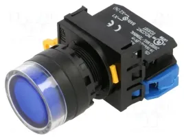 yw1l-af2e10qm3s-przelacznik-przyciskany-22mm-poz-stab-2-no-niebieski-led