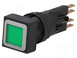 q18lt-gn-wb-przelacznik-przyciskany-16mm-poz-stab-1-zielony-zarowka